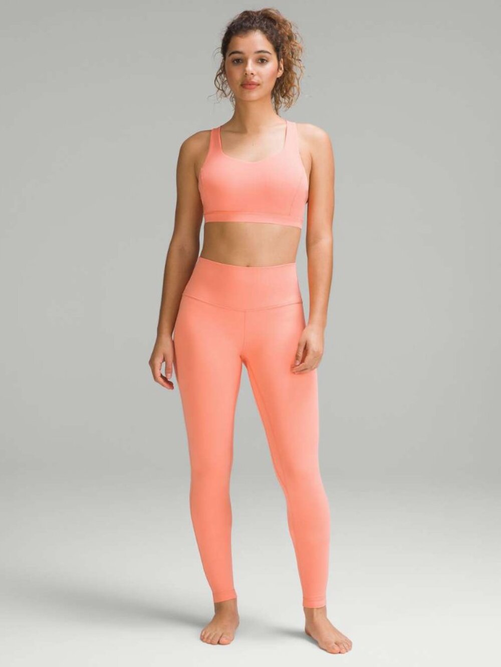 Lululemon Align High-Rise Yoga Pant 28" - Sunny Coral - Size 6